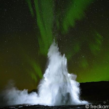 Skalinn Between Gullfoss And Geysir - Myrkholt Farm Haukadalur Exteriér fotografie