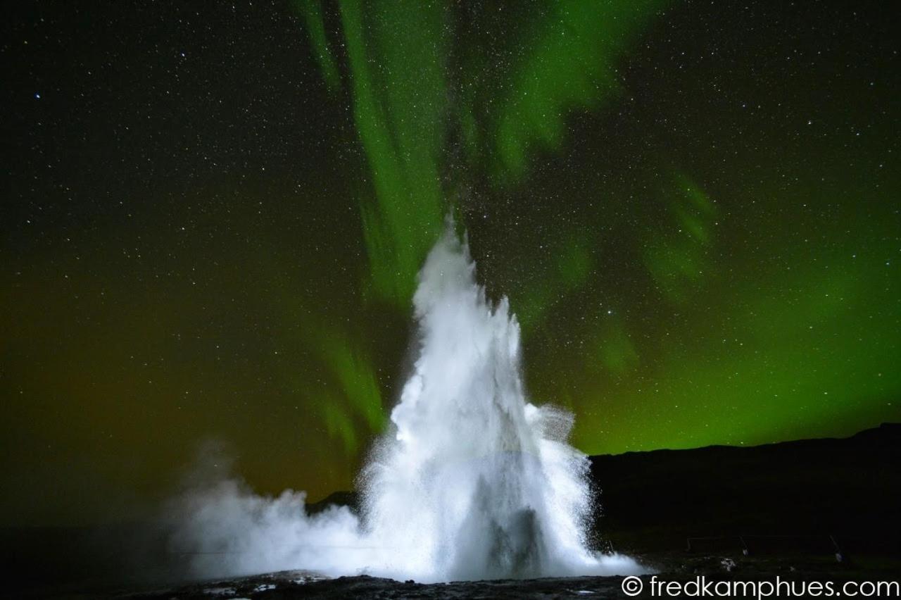 Skalinn Between Gullfoss And Geysir - Myrkholt Farm Haukadalur Exteriér fotografie